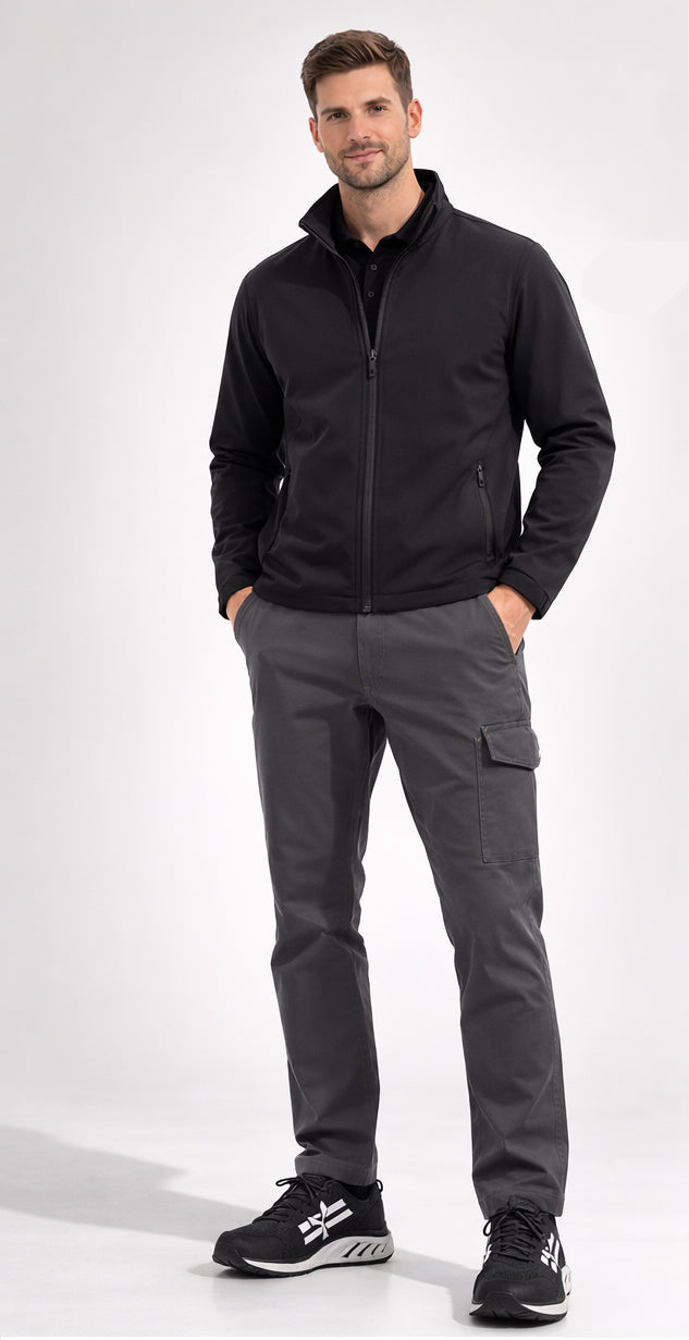 PAYPER PERTH SOFTSHELL BLACK