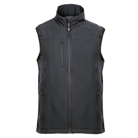 FAGEO SOFTSHELL GILET BLACK