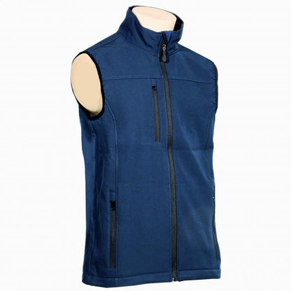 FAGEO SOFTSHELL GILET NAVY BLUE
