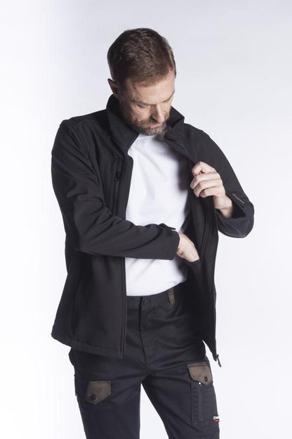 FAGEO SOFTSHELL JACKET NAVY BLUE