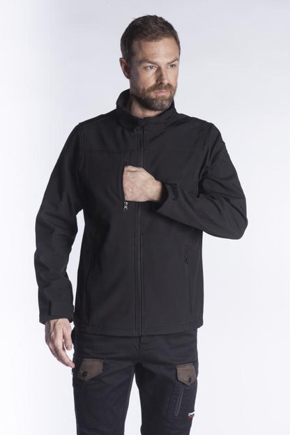 FAGEO SOFTSHELL JACKET NAVY BLUE