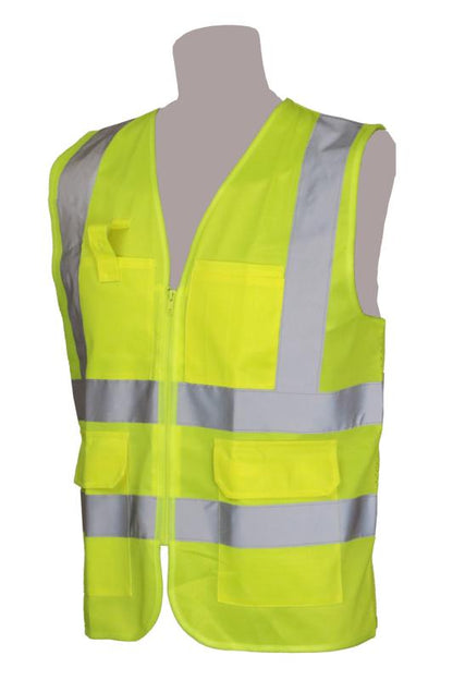 FAGEO HIVIS GILET MESH ORANGE