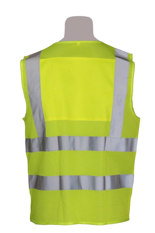 FAGEO HIVIS GILET MESH ORANGE