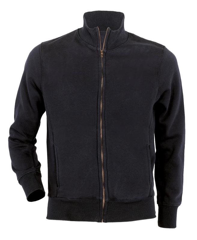 K-PRIME SWEAT JACKET 330gr BLACK & NAVY BLUE