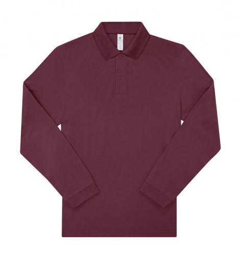 B&C MY POLO 180 Men’s long sleeves