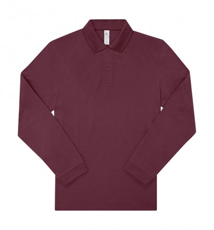 B&C MY POLO 180 Men’s long sleeves
