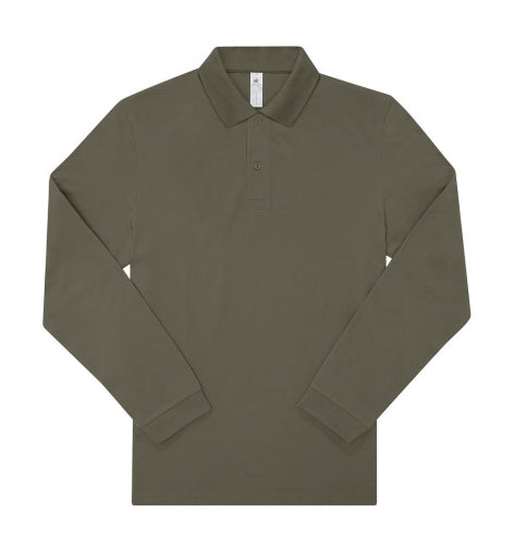B&C MY POLO 180 Men’s long sleeves