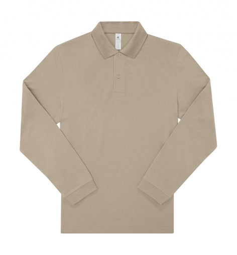 B&C MY POLO 180 Men’s long sleeves