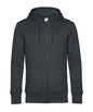 B&C KING ZIP HOODED BLACK