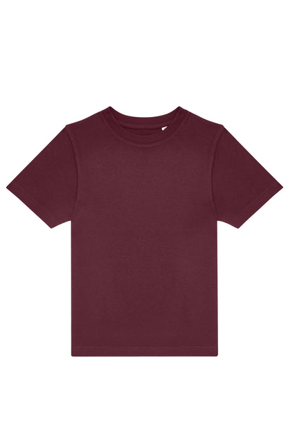 B&C KIDS T-SHIRT #E150 BURGUNDY