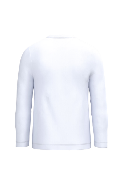 B&C KIDS T-SHIRT LSL #E150 WHITE