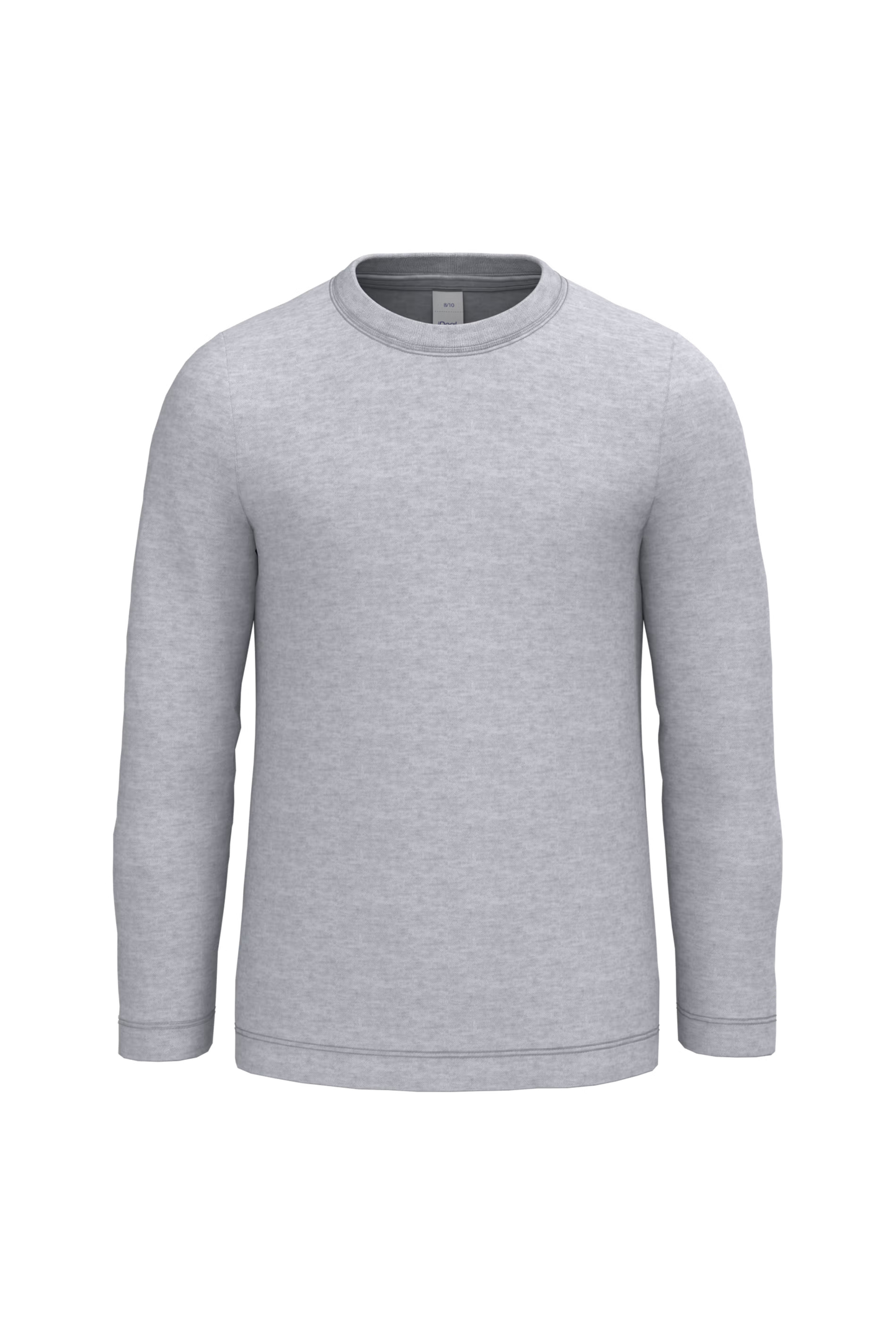 B&C KIDS T-SHIRT LSL #E150 GREY