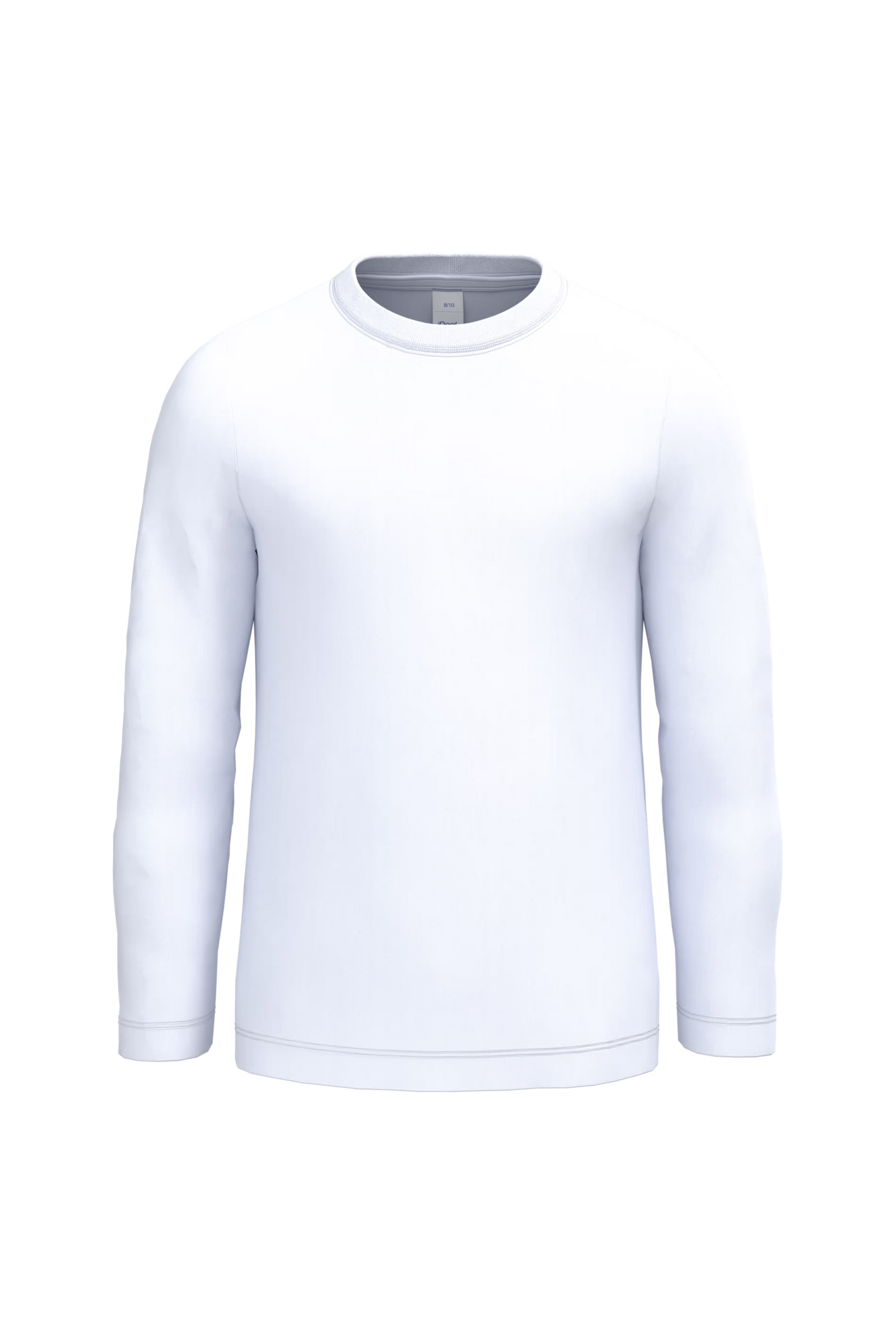 B&C KIDS T-SHIRT LSL #E150 WHITE