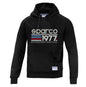 SPARCO HOODIE "1977 ORIGINAL BLACK"