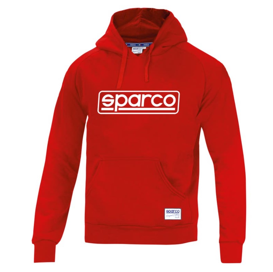 SPARCO HOODIE "ORIGINAL RED"