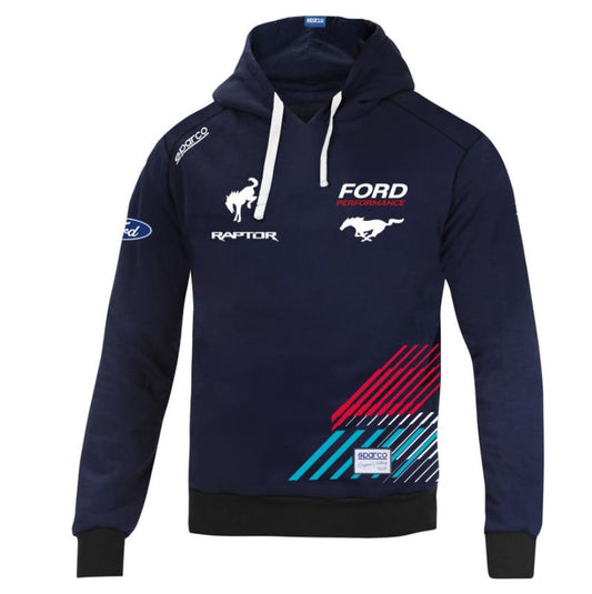 SPARCO FORD HOODIE NAVY BLUE