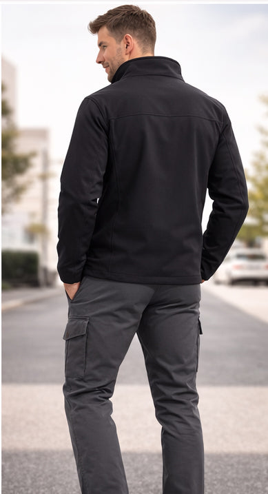 PAYPER PERTH SOFTSHELL BLACK