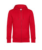 B&C KING ZIP HOODED RED