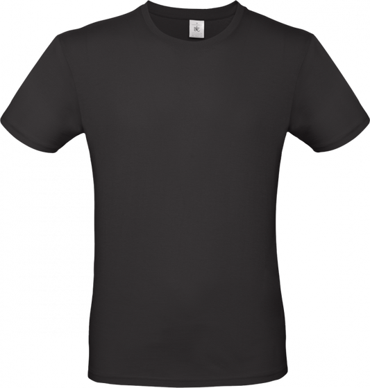 B&C T-SHIRT E150 BLACK