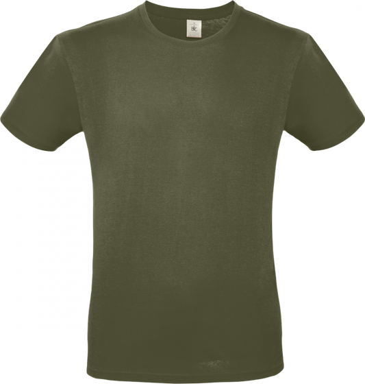 B&C T-SHIRT E150 URBAN KHAKI