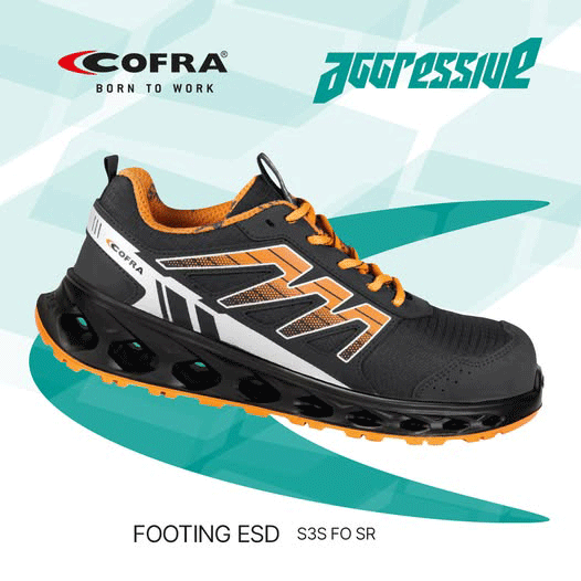 COFRA FOOTING ESD S3 (METAL FREE)