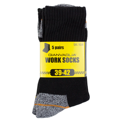 GIANVAGLIA Work socks 5-pairs